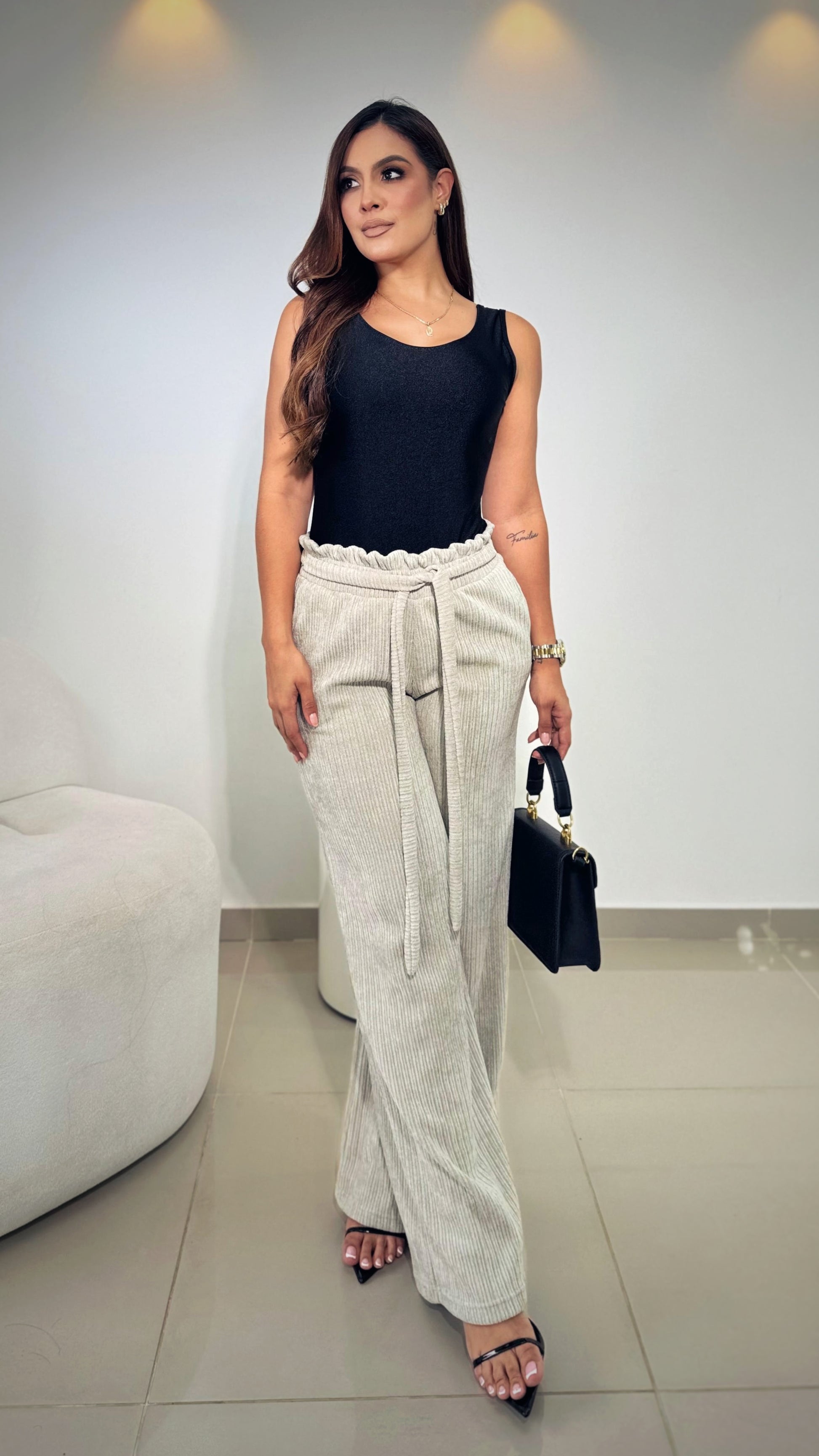 PANTALON PALAZZO CORDUROY TERCIPELO