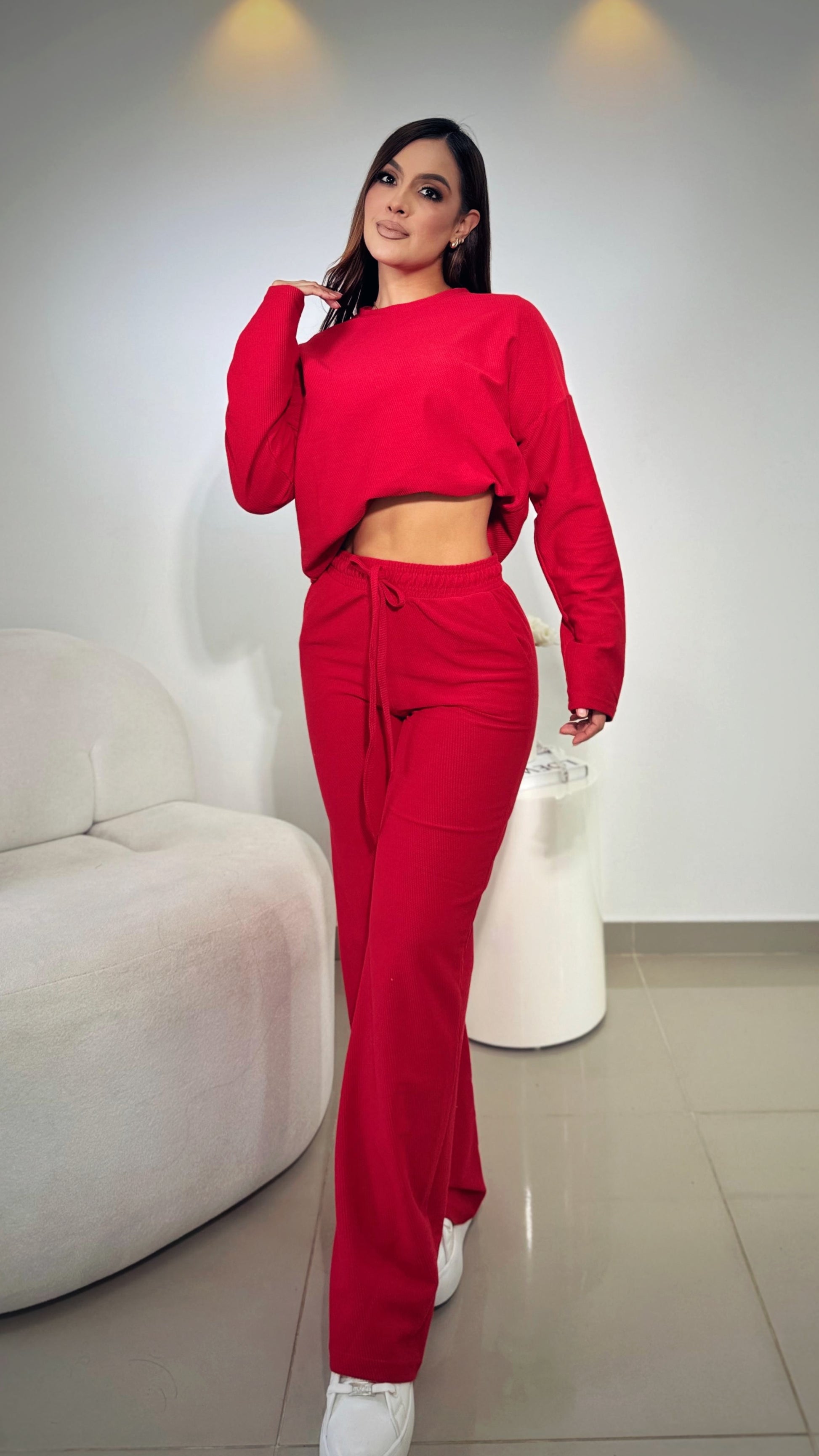 SET TELA BUZO EN TELA GALLETA.