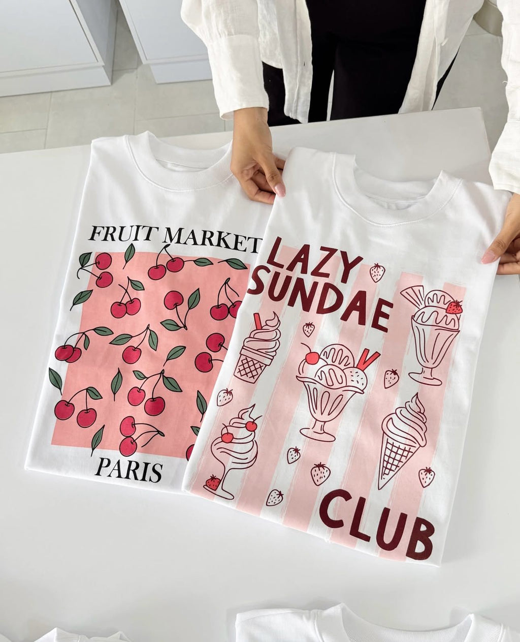 CAMISETAS TIPO OVER SIZE