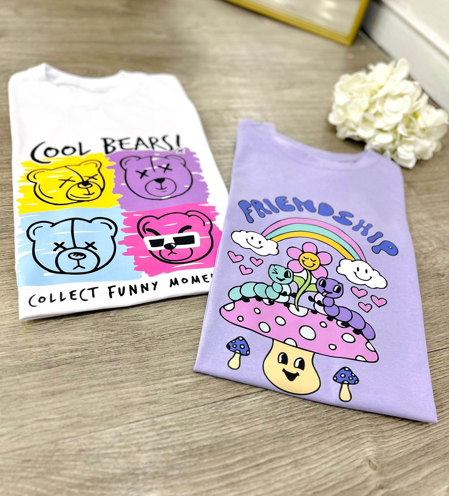 CAMISETAS TIPO OVER SIZE