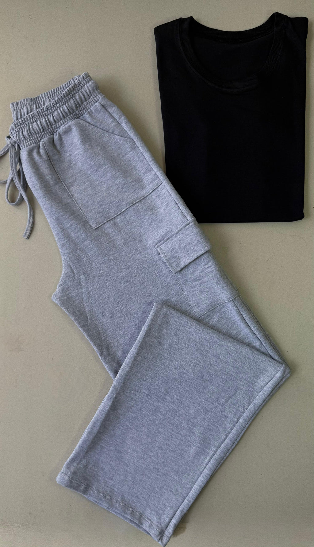 PANTALÓN CARGO TELA BURDA ALGODON