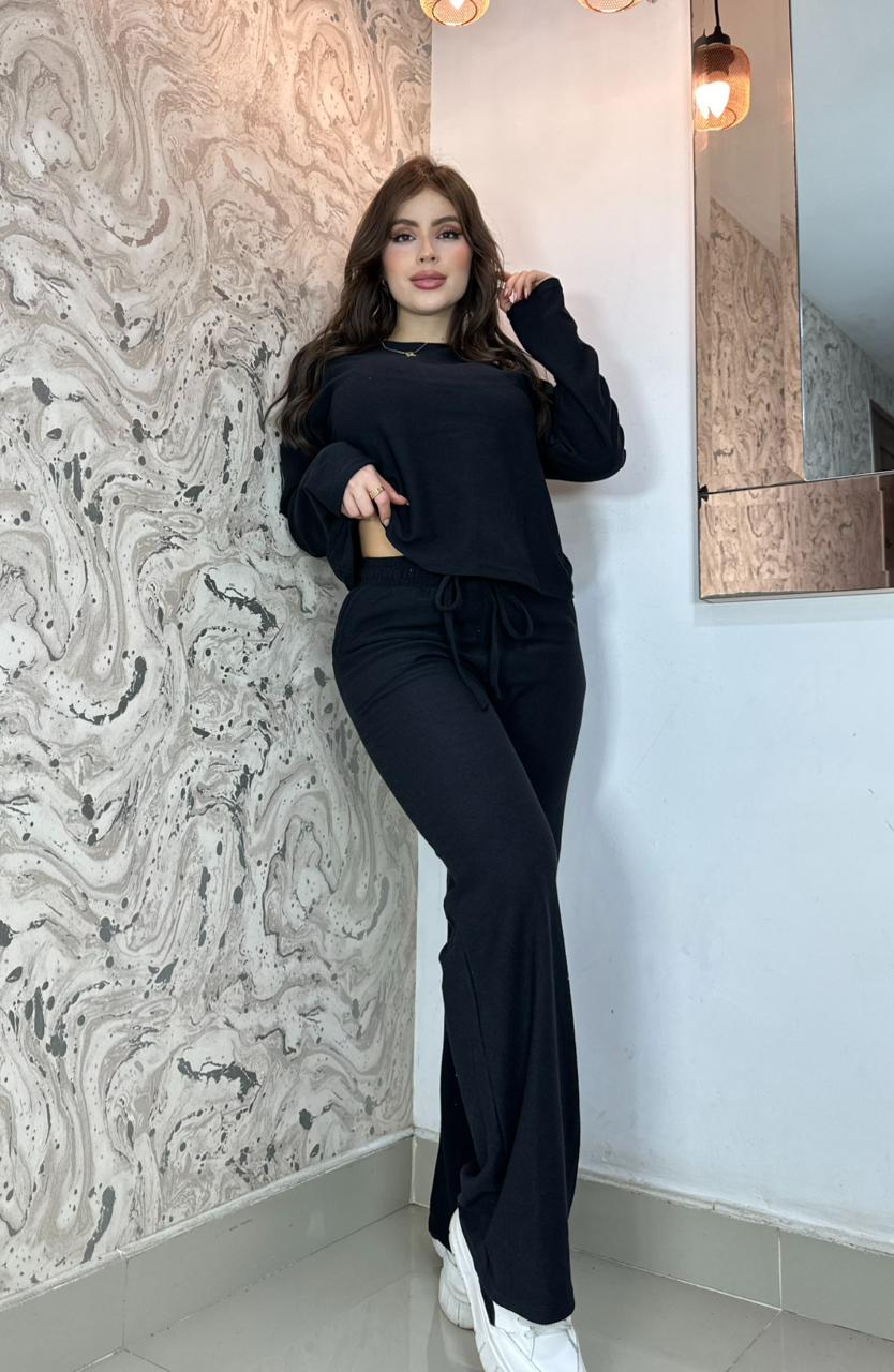 SET TELA BUZO EN TELA GALLETA.