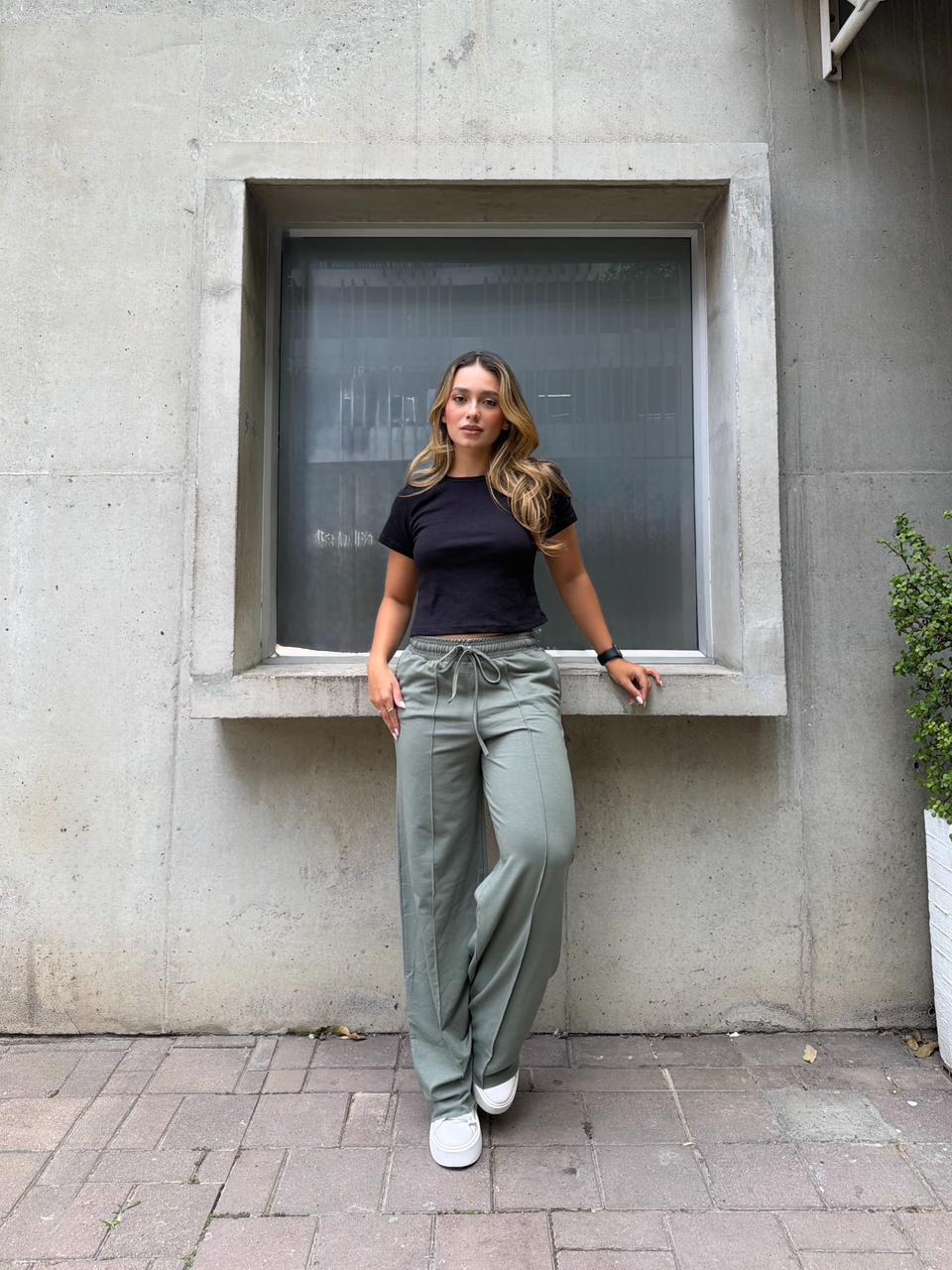 PANTALÓN PELLIZCO BURDA ALGODON